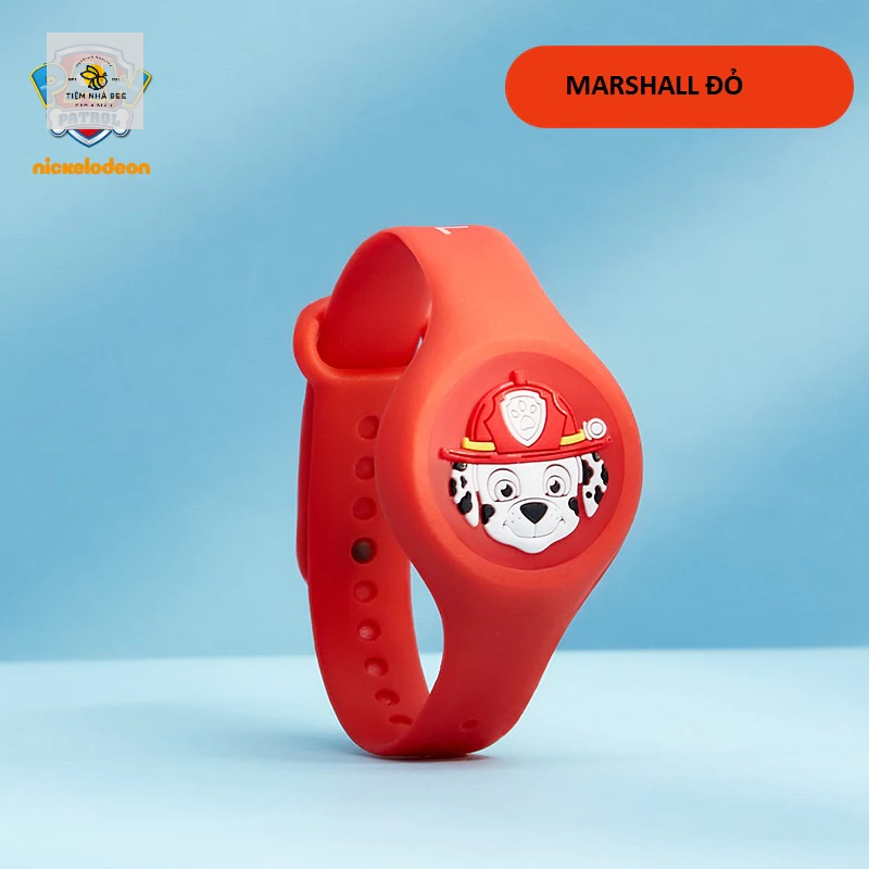 Vòng đeo tay/ Đồng hồ đuổi muỗi tinh dầu cho bé có đèn - Chú chó cứu hộ Paw Patrol