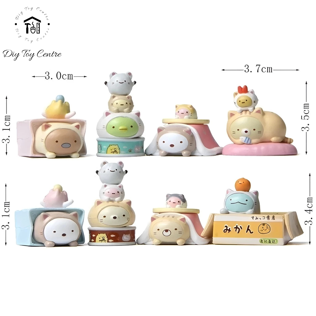 Đồ chơi giải trí BLIND BOX - Hộp Mù các mô hình nhân vật để bàn mini dễ thương trải nghiệm ngẫu nhiên Sumikko Gurashi I