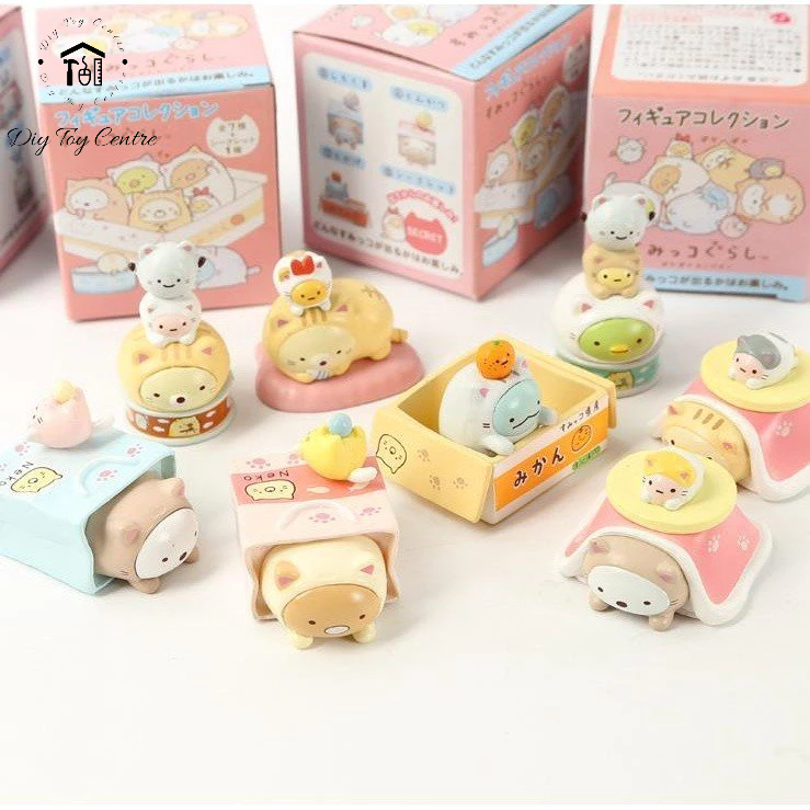 Đồ chơi giải trí BLIND BOX - Hộp Mù các mô hình nhân vật để bàn mini dễ thương trải nghiệm ngẫu nhiên Sumikko Gurashi I