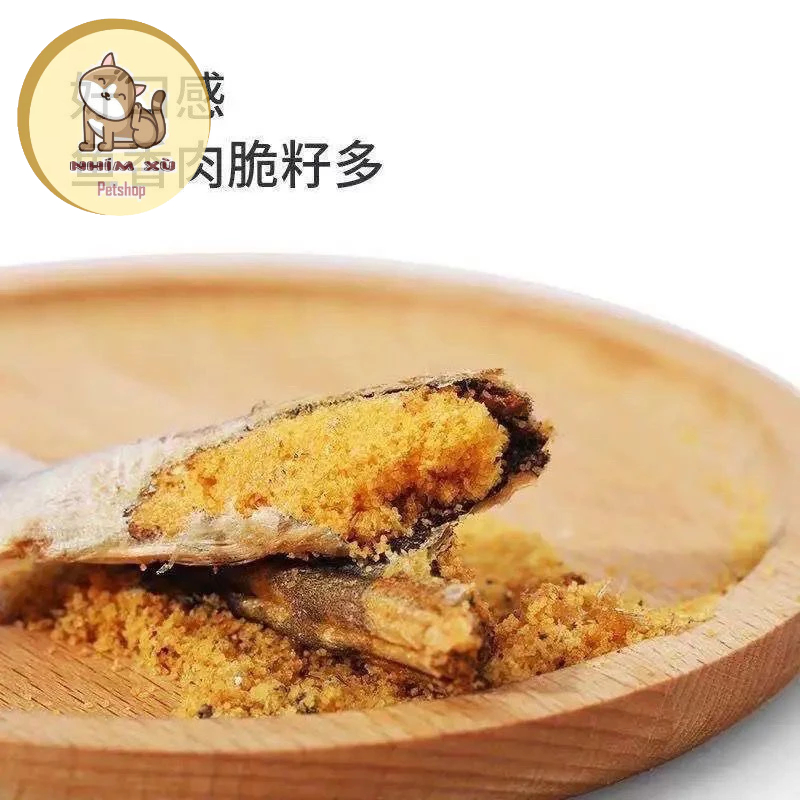 Cá Trứng sấy khô cho chó mèo cao cấp giá dùng thử siêu rẻ NHÍM XÙ PETSHOP