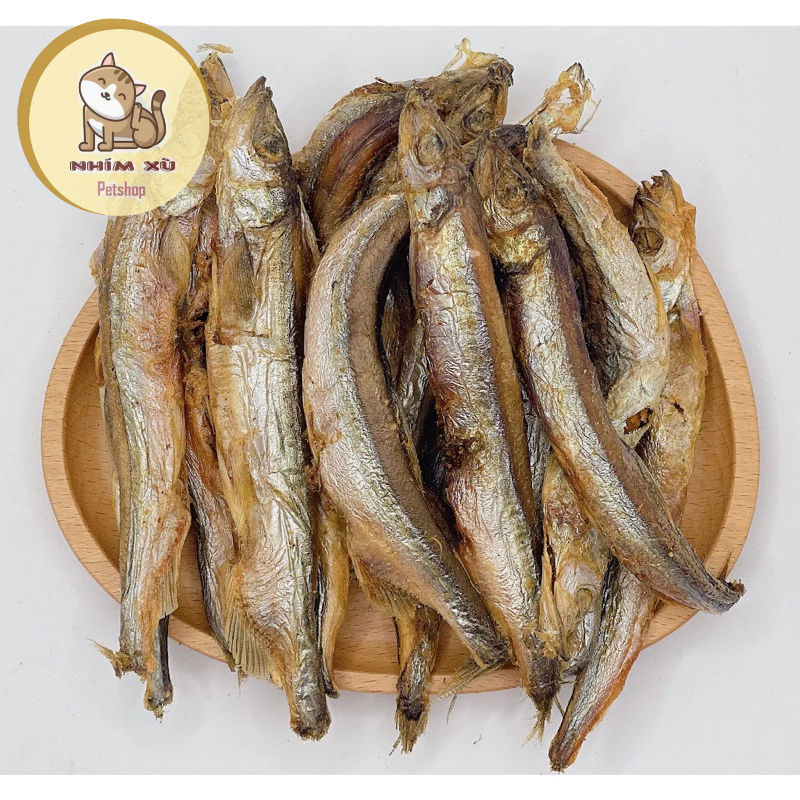Cá Trứng sấy khô cho chó mèo cao cấp giá dùng thử siêu rẻ NHÍM XÙ PETSHOP