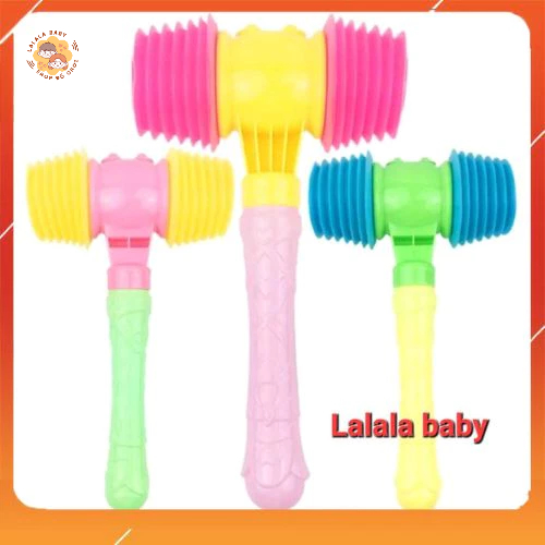 Lalala baby - Búa nhựa hơi hai đầu Được Lựa Mẫu Loại TO đập kêu chút c