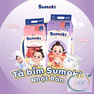 Tã Quần, Tã Dán dành cho em bé SUMOKI Thấm Hút Tối Đa, Siêu Mỏng, Chống Tràn Hiệu Quả