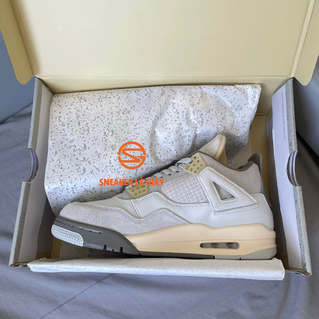 Giày Air Jordan 4 Retro Craft Photon Dust Rabbit DV3742-021 - BẢN CAO CẤP FULLBOX