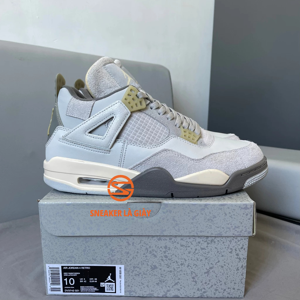 Giày Air Jordan 4 Retro Craft Photon Dust Rabbit DV3742-021 - BẢN CAO CẤP FULLBOX