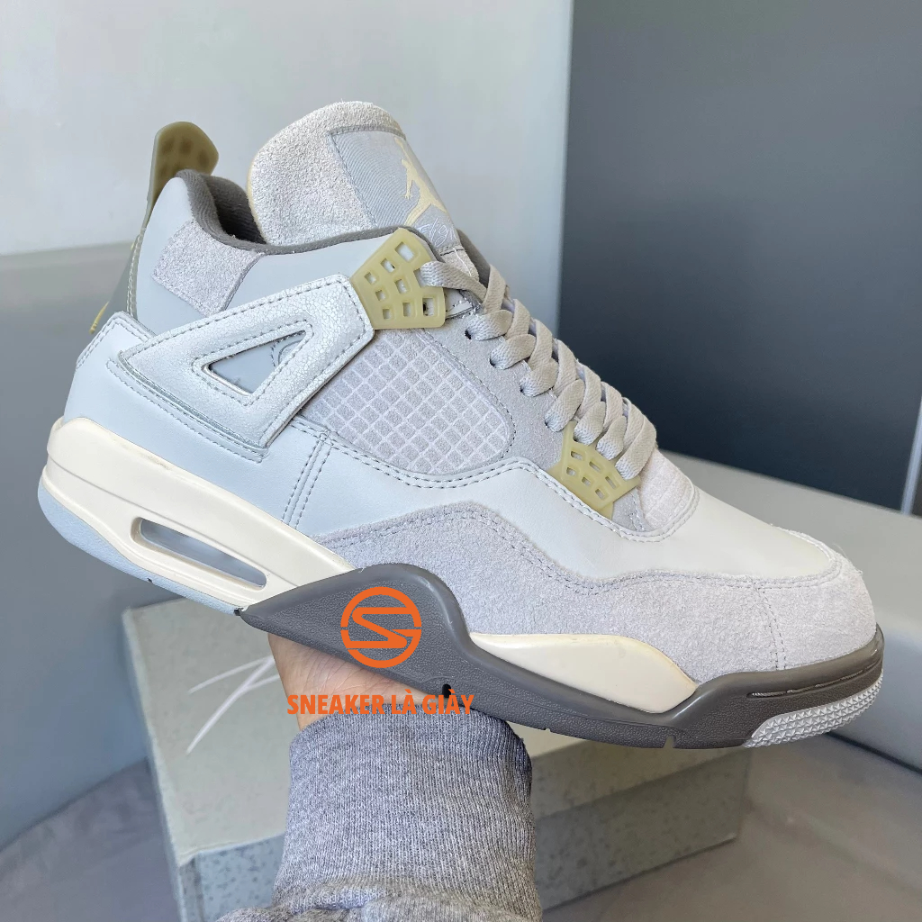 Giày Air Jordan 4 Retro Craft Photon Dust Rabbit DV3742-021 - BẢN CAO CẤP FULLBOX