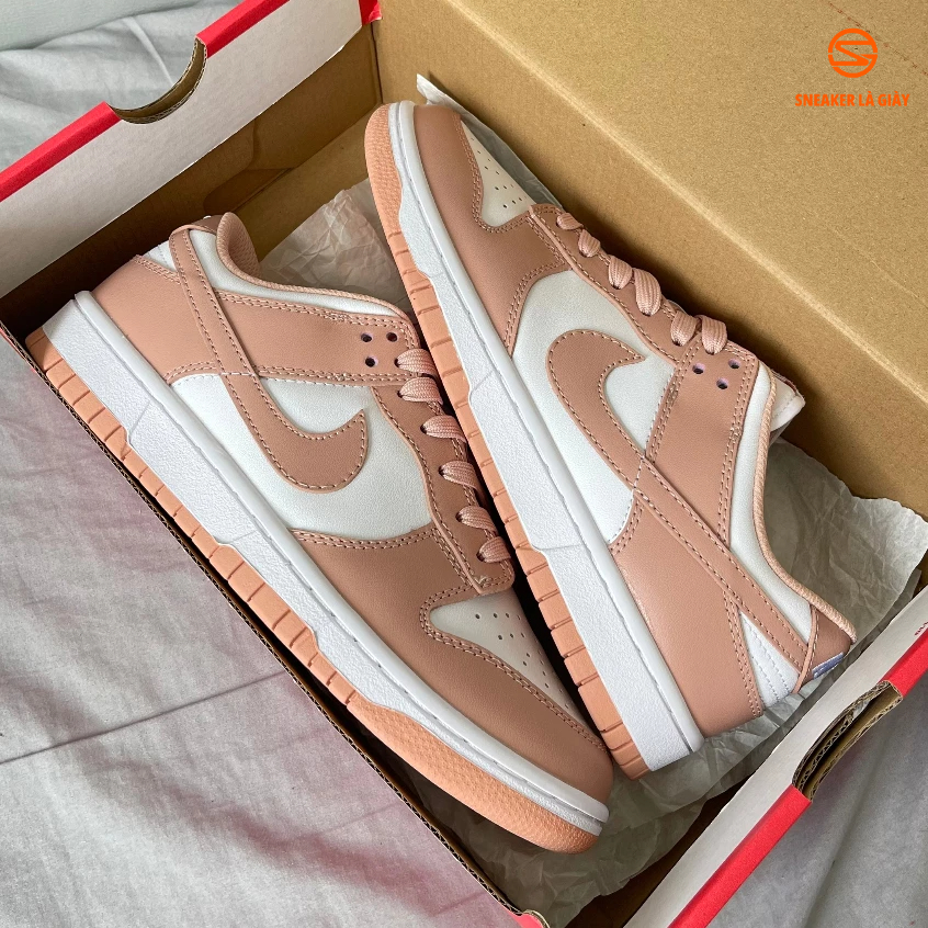 Giày SB Dunk Low Rose Whisper Fullbox - High Quality