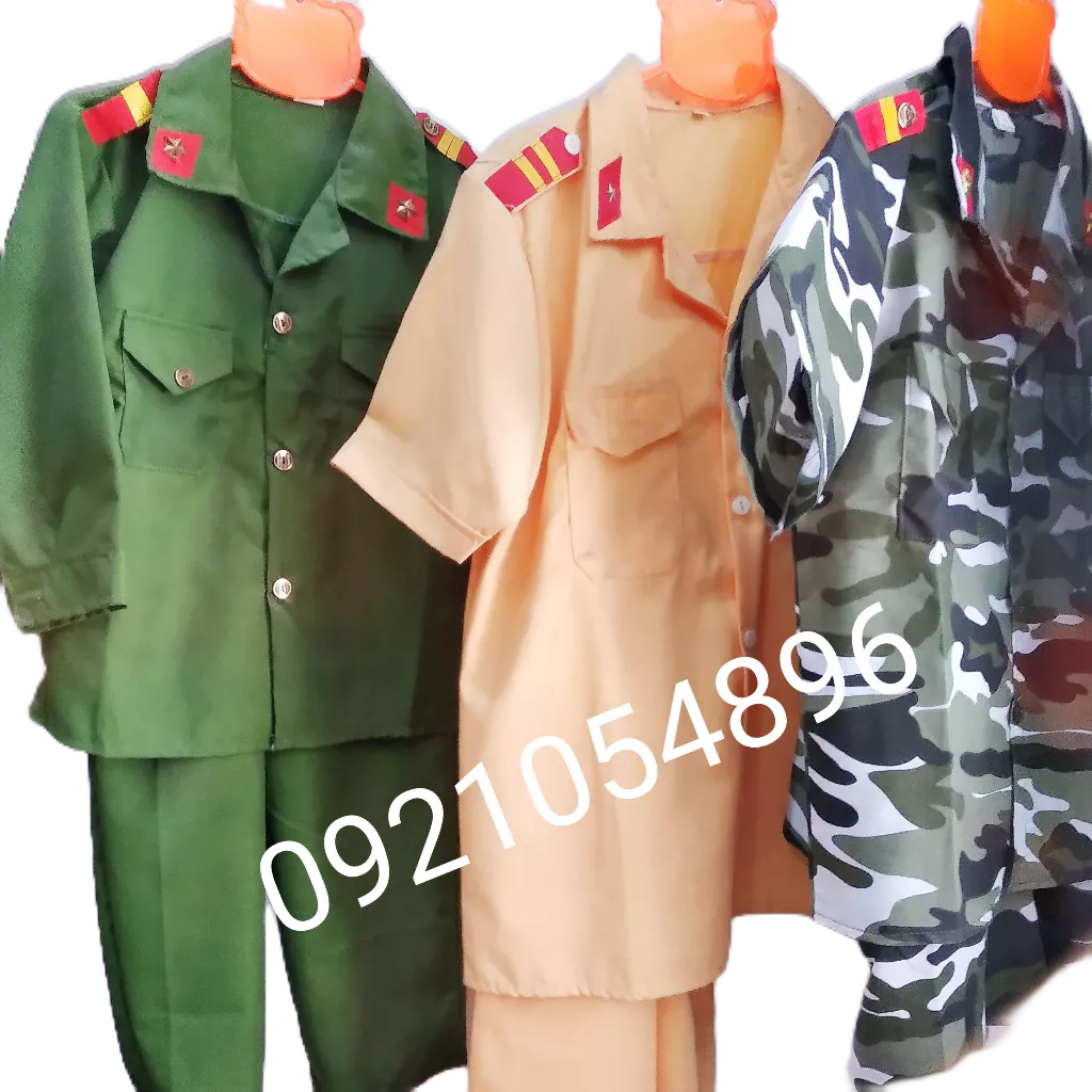 Bộ quần áo trẻ em rằn ri bộ đôi công an hình sự tời trang lính nhí hàng đẹp cho bé mầm non tiểu học 10-22kg