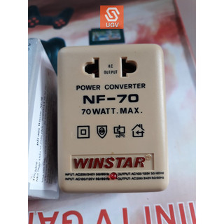 Biến Thế Đổi Điện Winstar 2 Chiều 220V Ra 110V Và Từ 110V Ra 220V - 70W
