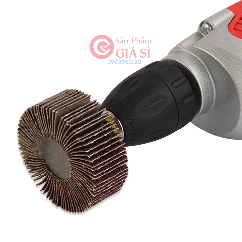 Mũi giáp đánh bóng đánh thô gỗ và đánh gỉ kim loại chân cán 6mm ❤️freeship❤️