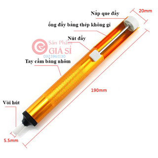 Cây hút chì hàn nhỏ ( màu sắc ngẫu nhiên) ❤️freeship❤️
