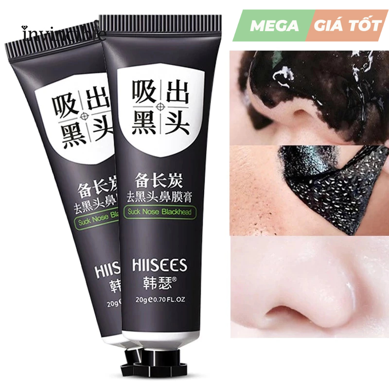 Lột Mụn Đầu Đen Than Tre Mặt Nạ Bùn Làm Sạch Sâu Cho Vùng Da Mũi Dat Mặt Se Khít Lỗ Chân Lông