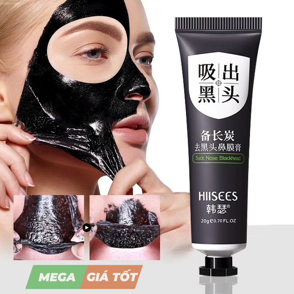 Lột Mụn Đầu Đen Than Tre Mặt Nạ Bùn Làm Sạch Sâu Cho Vùng Da Mũi Dat Mặt Se Khít Lỗ Chân Lông