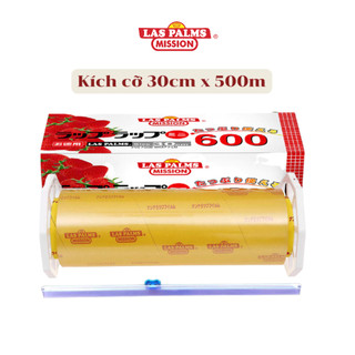 Màng bọc thực phẩm LasPalms Mission 600 (30cm x 500m) dao cắt