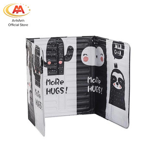 Tấm chắn dầu mỡ AnhAnh có hoạ tiết trang trí. dùng chắn dầu mỡ, chắn gió bếp gas đa năng