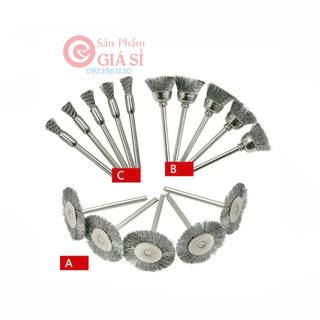 Chổi đánh gỉ mini trục 3mm hay chổi đồng vệ sinh ❤️freeship❤️