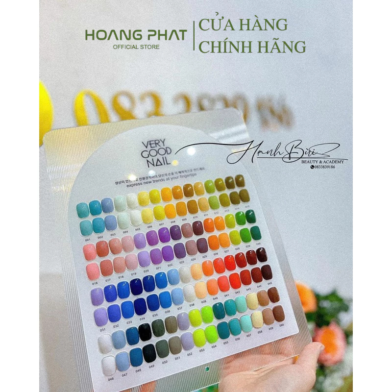 SET SƠN GEL VERY GOOD NAIL 60 MÀU