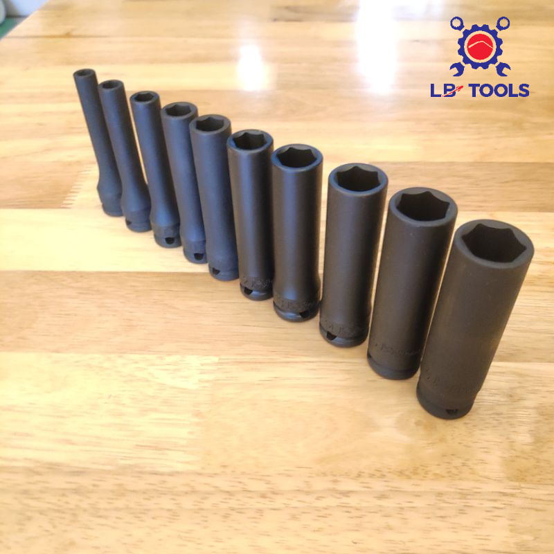 Đầu tuýp, đầu khẩu 3/8 Nhật Koken 13300M - Đầu khẩu dùng cho súng (Impact socket)