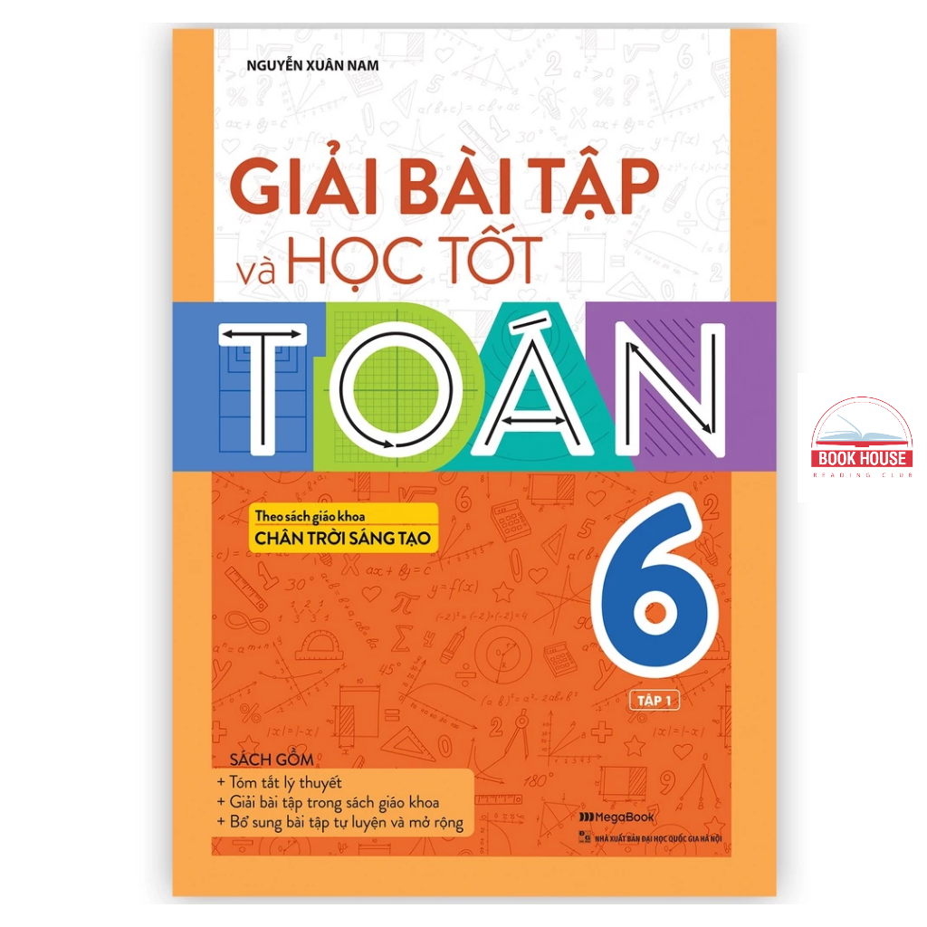 Sách Giải bài tập và học tốt Toán lớp 6 tập 1 (theo sách giáo khoa Chân trời sáng tạo) - mega