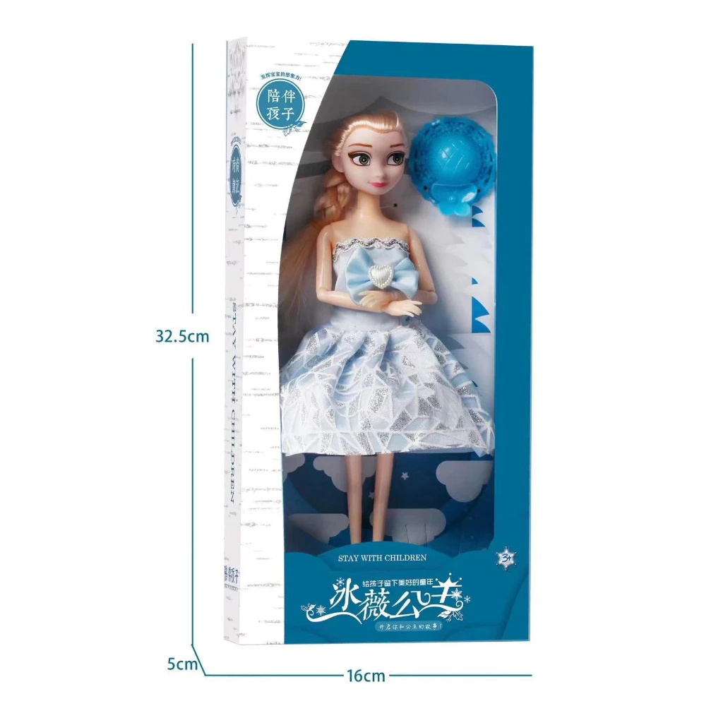 Đồ Chơi Bé Gái- BÚP BÊ ELSA TÓC MÂY