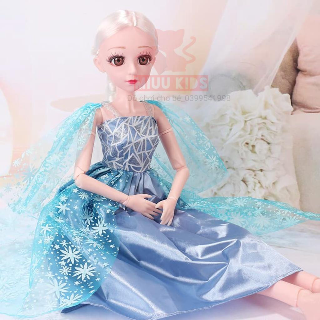 Đồ Chơi Bé Gái- BÚP BÊ ELSA TÓC MÂY