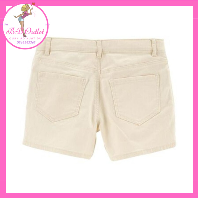 Quần đùi kaki C&J bé gái