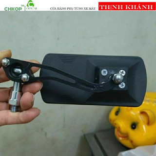 Gương Chiếu Hậu Chữ Nhật 4 Cạnh Chân 8 Và 10Ly Xe Máy Dream Wave Future Siriut Ex Sh Lead Cub Vetpa Xe Điện X Men Đủ Mầu