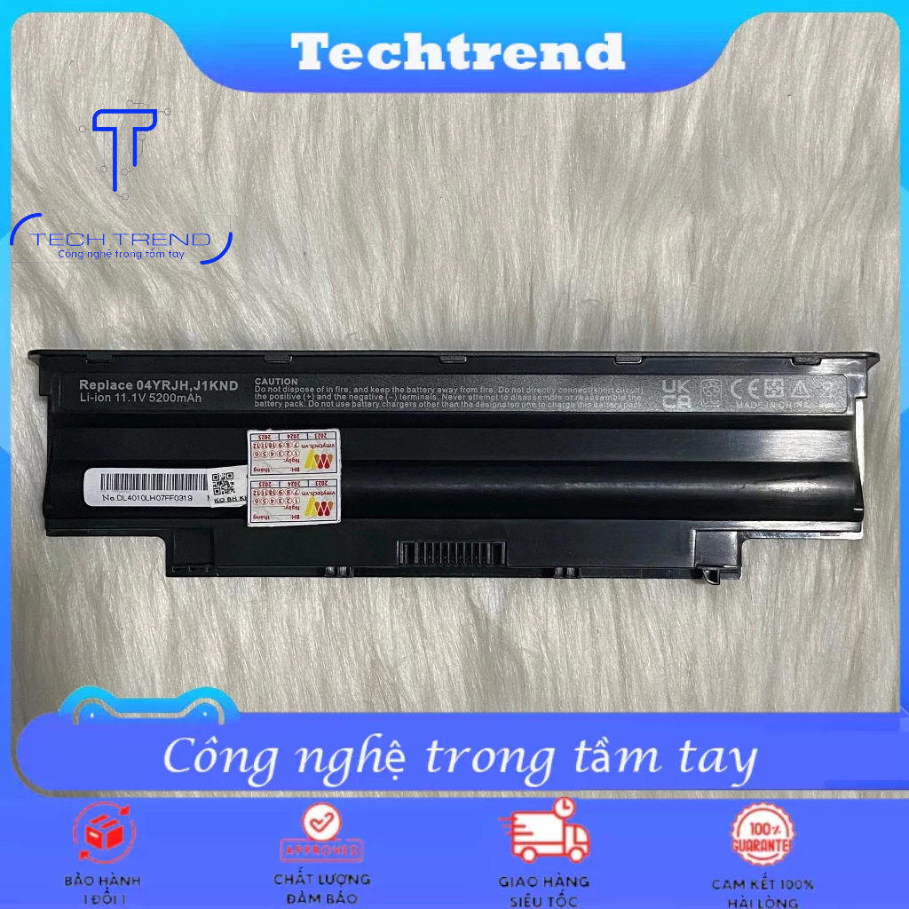 Pin laptop Dell Inspiron 15R N5110 N5010 N5030 N5040 N5050 5110 5010 5030 5040 5050 New 100%