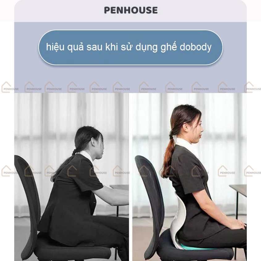 Ghế chỉnh dáng ngồi công thái học, ghế văn phòng giúp định hình cột sống cho trẻ em sinh viên PENHOUSE