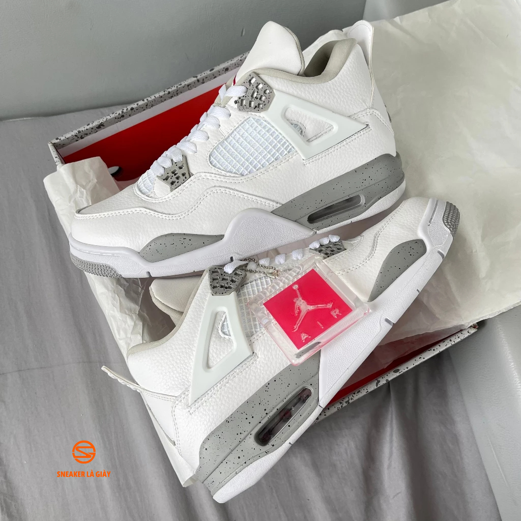 Giày Air Jordan 4 Low Oreo - BẢN CAO CẤP | Fullbox