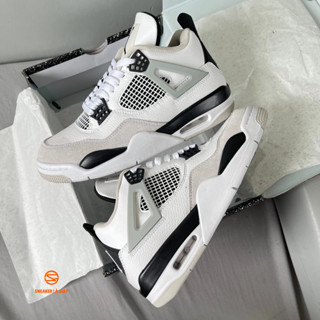  Giày Air Jordan 4  Military Black - BẢN CAO CẤP Fullbox 