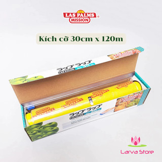 [Chính Hãng] Màng Bọc Thực Phẩm LasPalm 30cm x 120m Bám Dính Tốt
