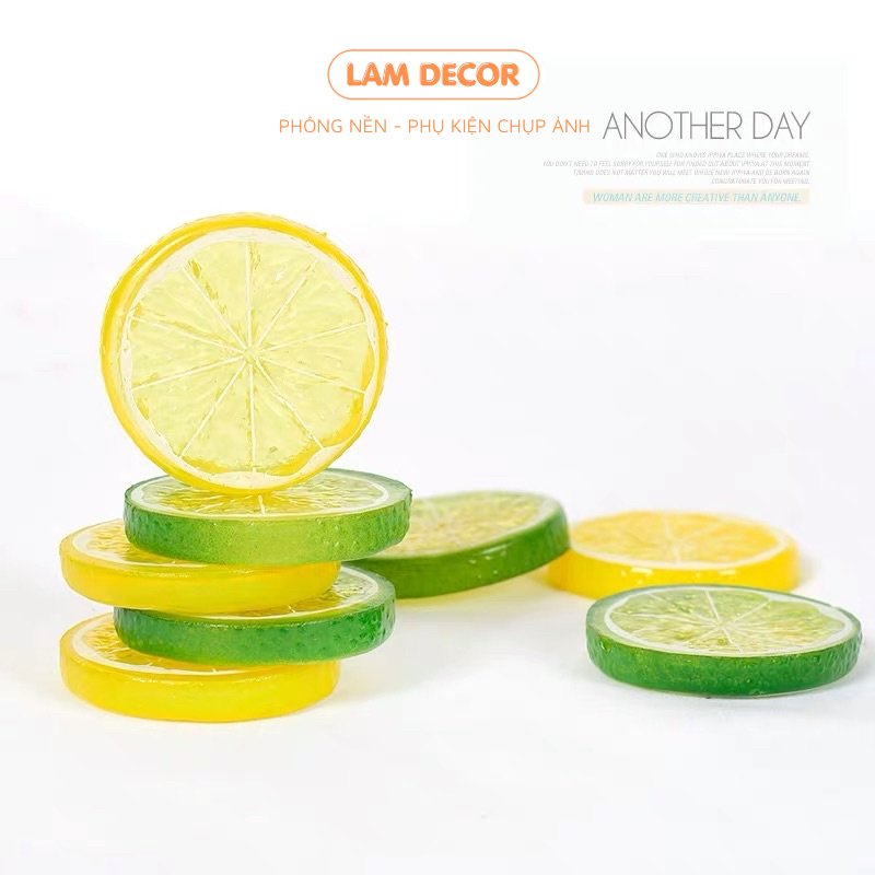 Lát Chanh Làm Phụ kiện Chụp Ảnh