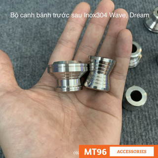 Canh Bánh Inox 304 Nguyên Khối Trước Sau Cho Dream Wave Future