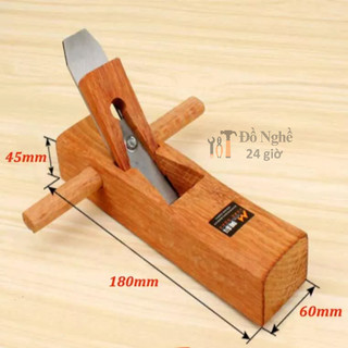 Bào gỗ bằng tay 180mm - gỗ đỏ cao cấp