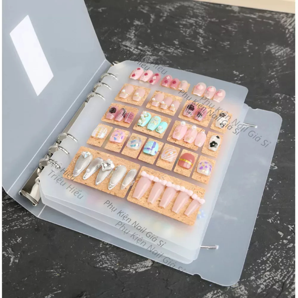 Sổ trưng mẫu sơn nail sổ nhỏ 17.5 x 23.5