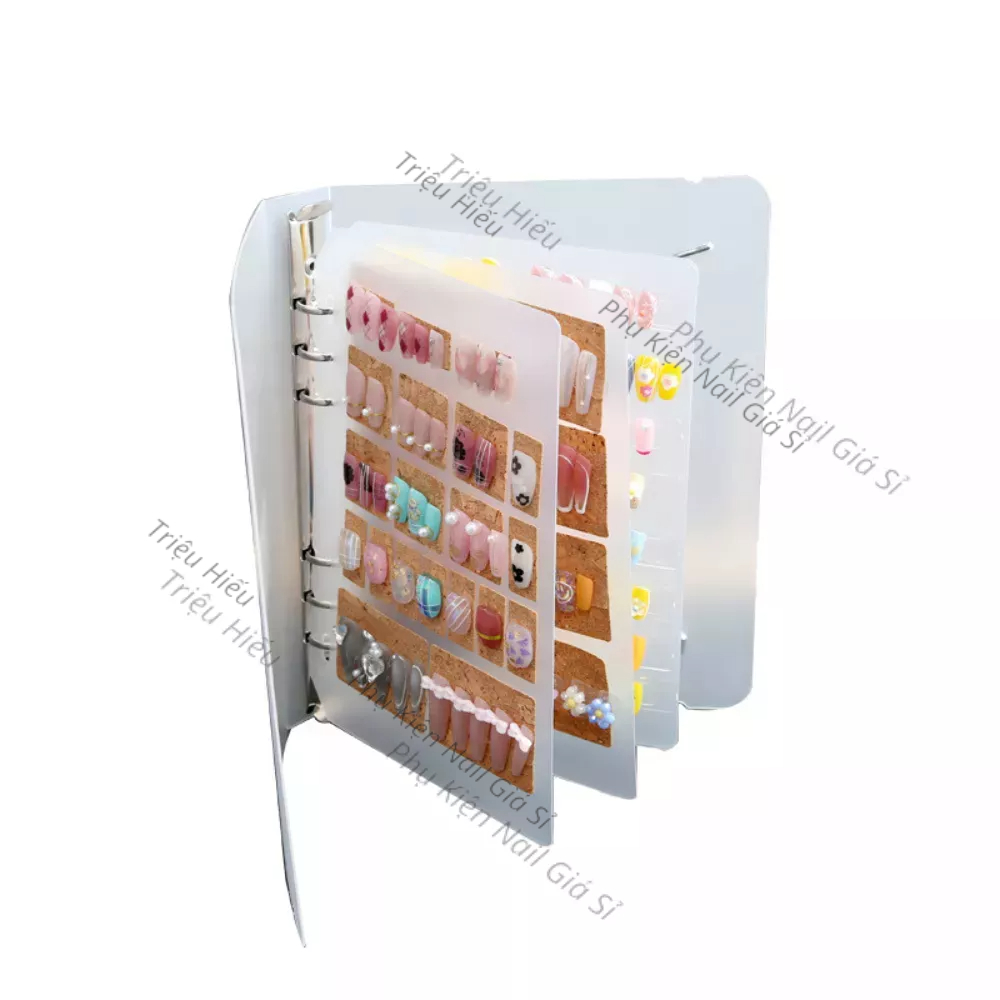 Sổ trưng mẫu sơn nail sổ nhỏ 17.5 x 23.5