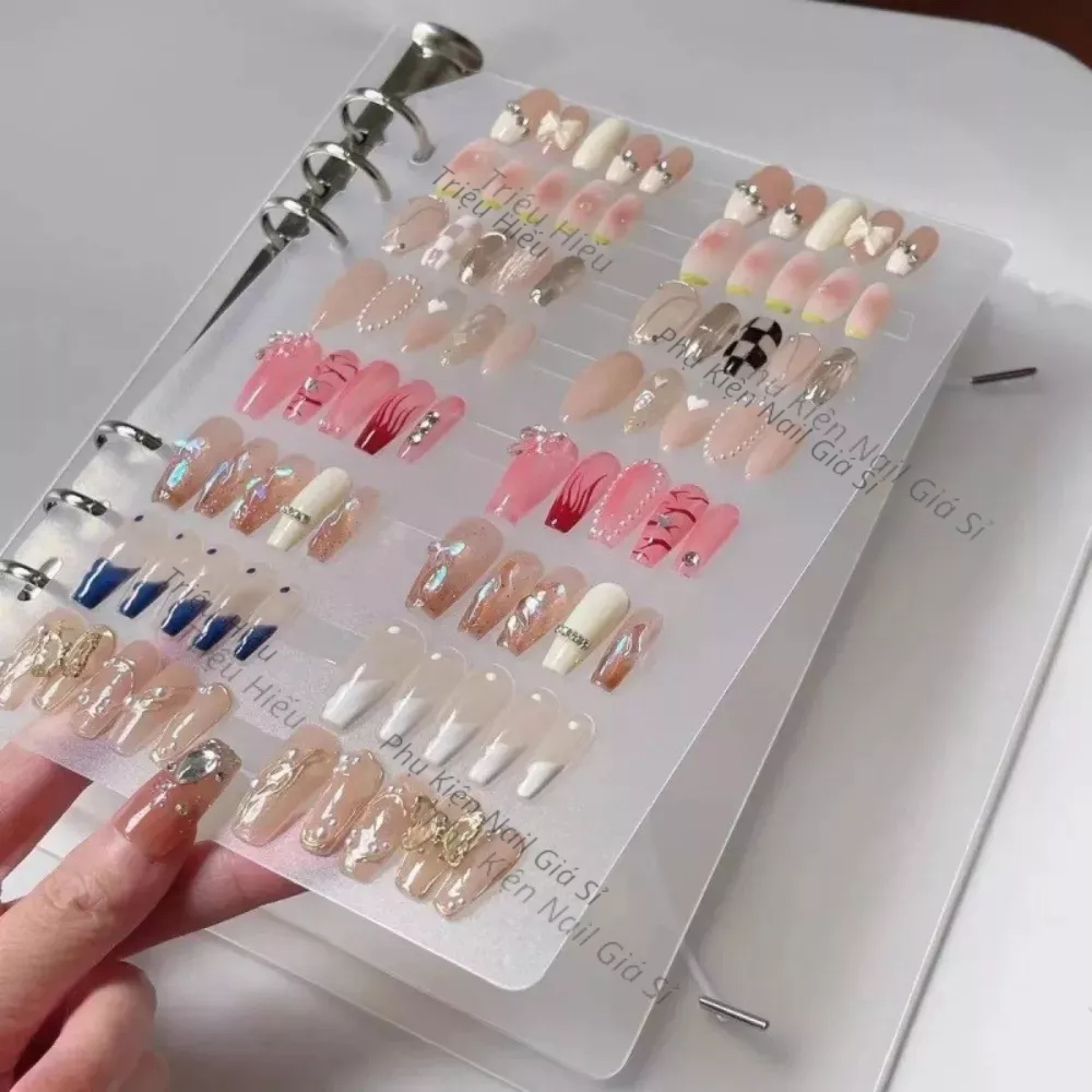 Sổ trưng mẫu sơn nail sổ nhỏ 17.5 x 23.5