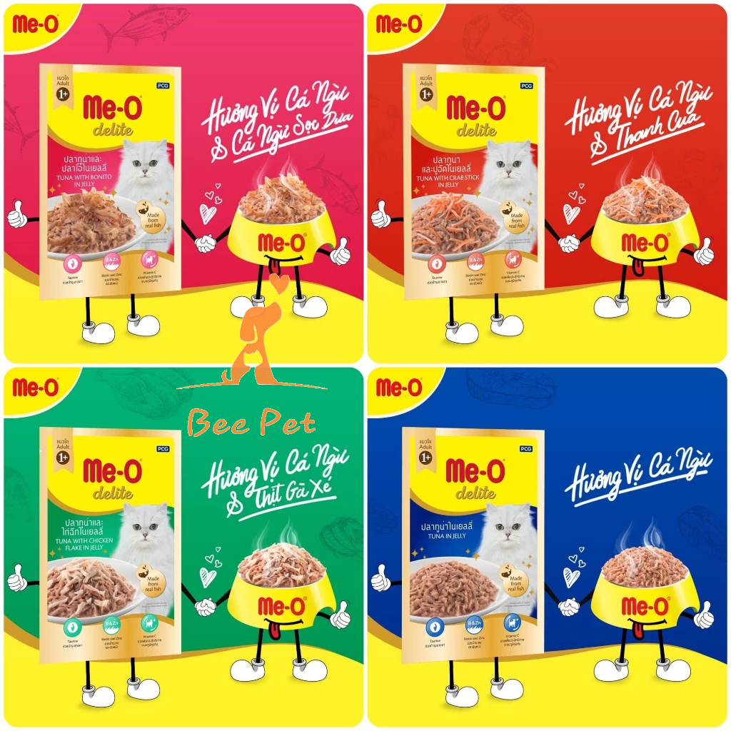 Pate Me-O Delite 70g - thức ăn ướt cao cấp cho mèo