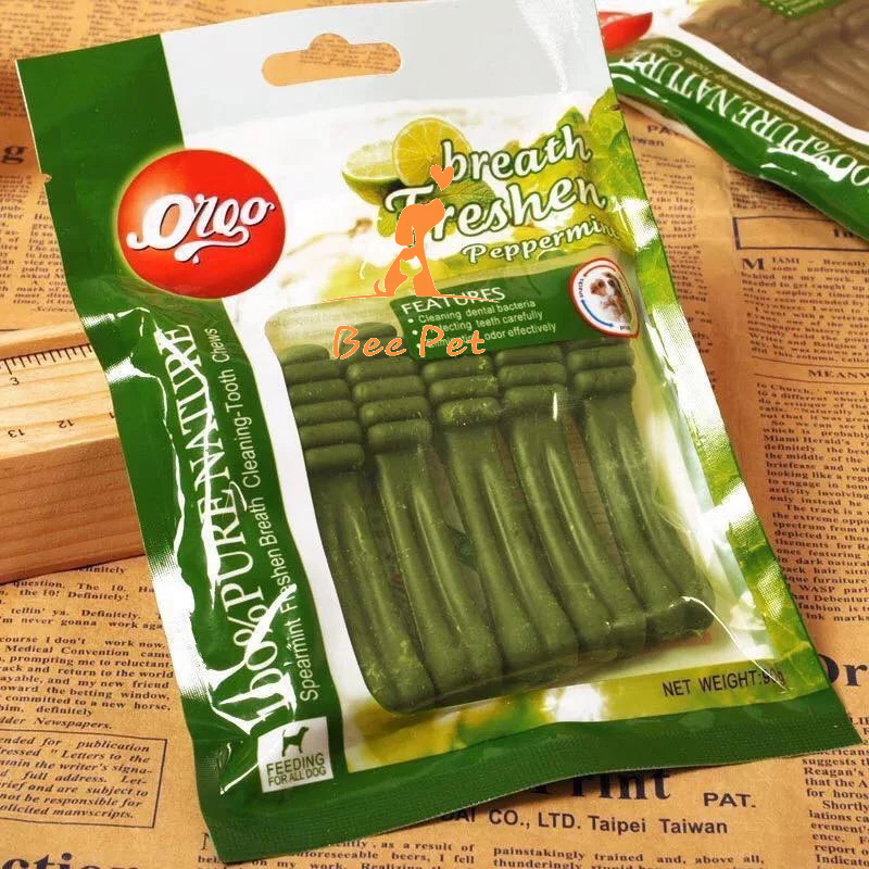 XƯƠNG GẶM ORGO 90G ĐỦ VỊ - THƠM NGON, SẠCH RĂNG, KHỬ MẢNG BÁM CHO CÚN