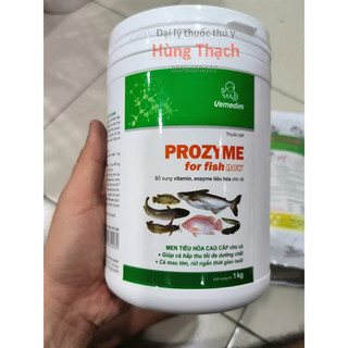 PROZYME FOR FISH 1 kg men tiêu hoá thuỷ sản cho cá kiểng, cá koi, ,tôm,baba,ếch và lươn