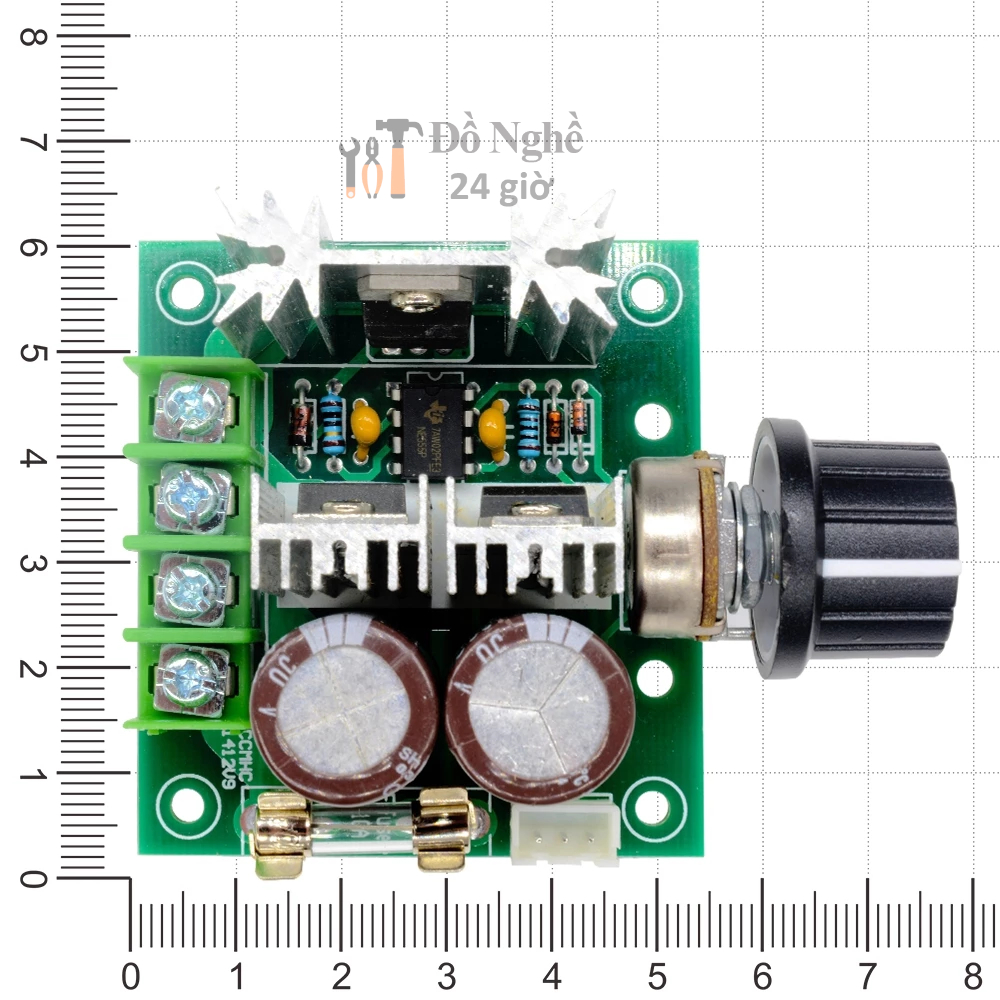 Mạch chỉ dẫn vận tốc nguyên nhân DC 10A 12V-40V 13khz PWM hoàn toàn có thể điều chỉnh ( Có Bán Sỉ)