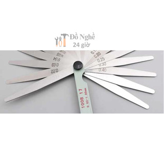 Thước căn lá 0.02~1.00mm 17 lá