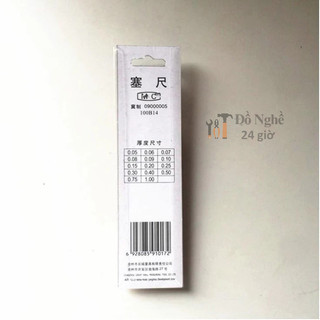 Thước căn lá 0.02~1.00mm 17 lá