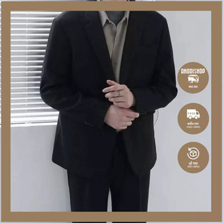 Set blazer & quần âu dạ nam unisex dày dặn a222 rhodishop