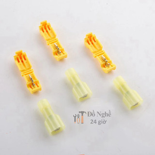 Bộ 20 cút nối dây điện chữ t3 dây 4- 6mm _ 24a to