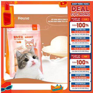 Viên lẻ Pudding sữa dê BOTH cho mèo bổ sung canxi và khoáng chất cho mèo