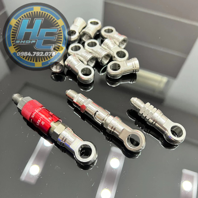 Đầu Dây Dầu Nguyên Khối Inox 304 CNC