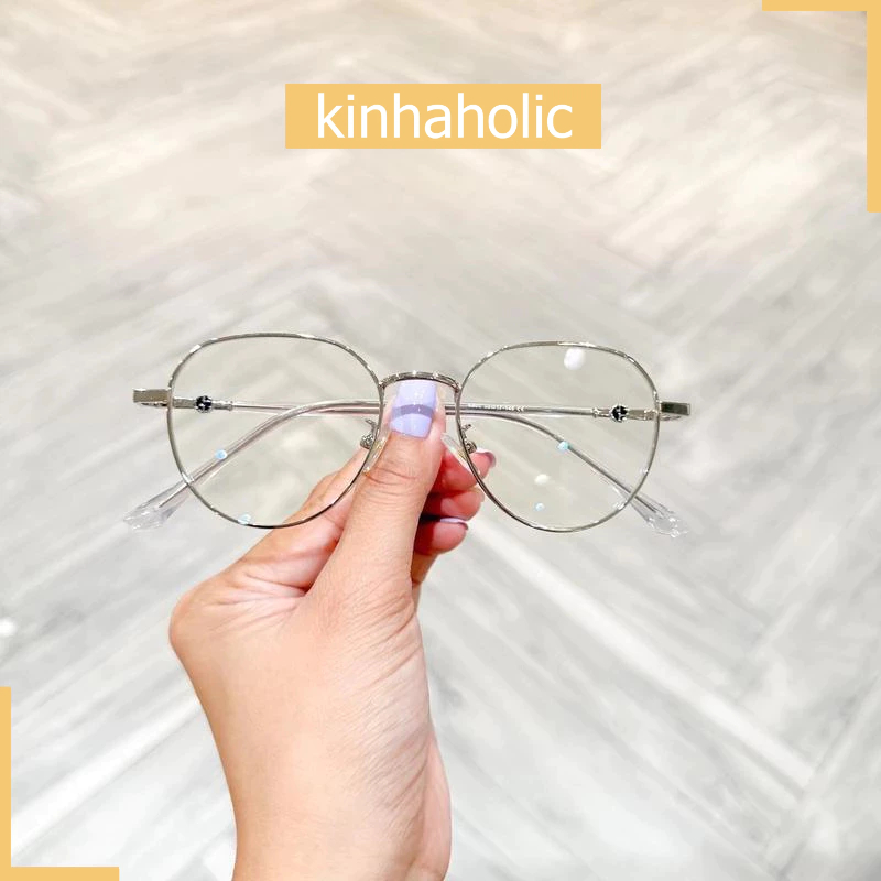 Gọng kính đa giác kim loại form vừa CD-2303