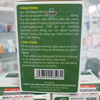 Dầu tỏi Tuệ Linh